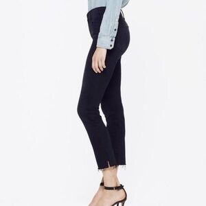 Mother The Rascal Ankle Snippet in Blackbird Wash 31